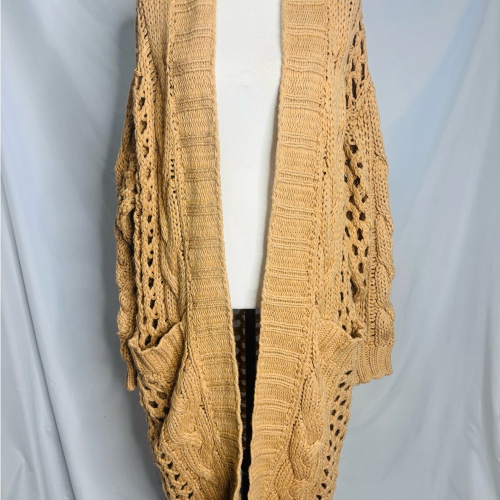 Talulah Chunky Knit Oversized Long Cardigan